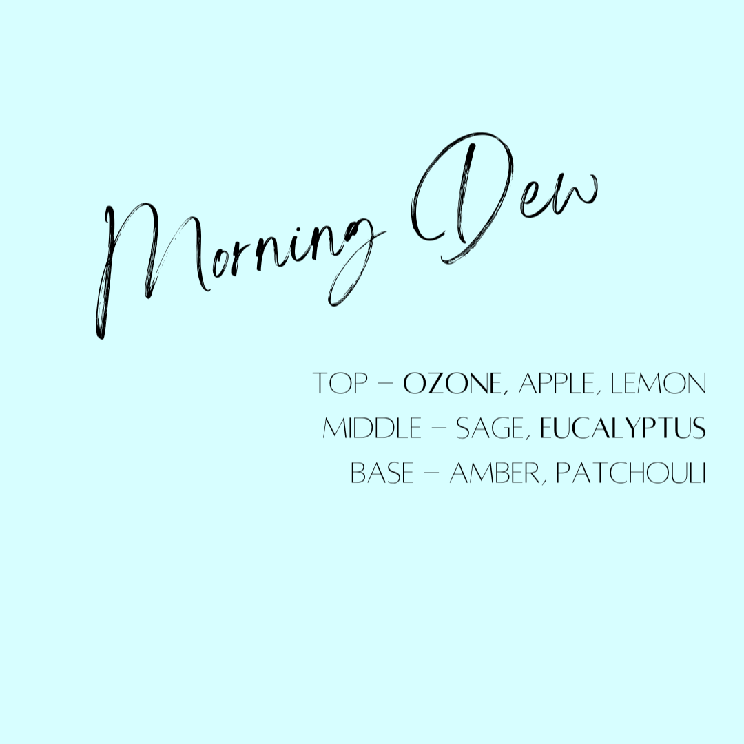 Morning Dew 7 oz Wood Wick Soy Candle