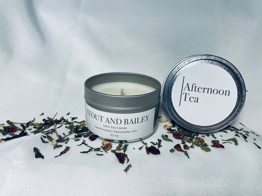 Afternoon Tea Soy Candle 3.5 oz Tin