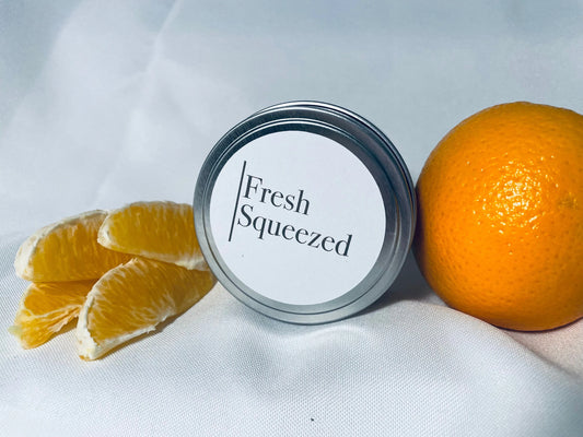 Fresh Squeezed Soy Candle 3.5 oz Tin