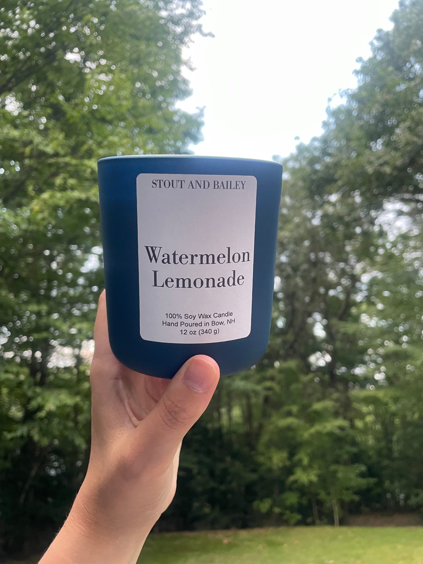 Watermelon Lemonade Crackling Wood Wick 12 oz Candle