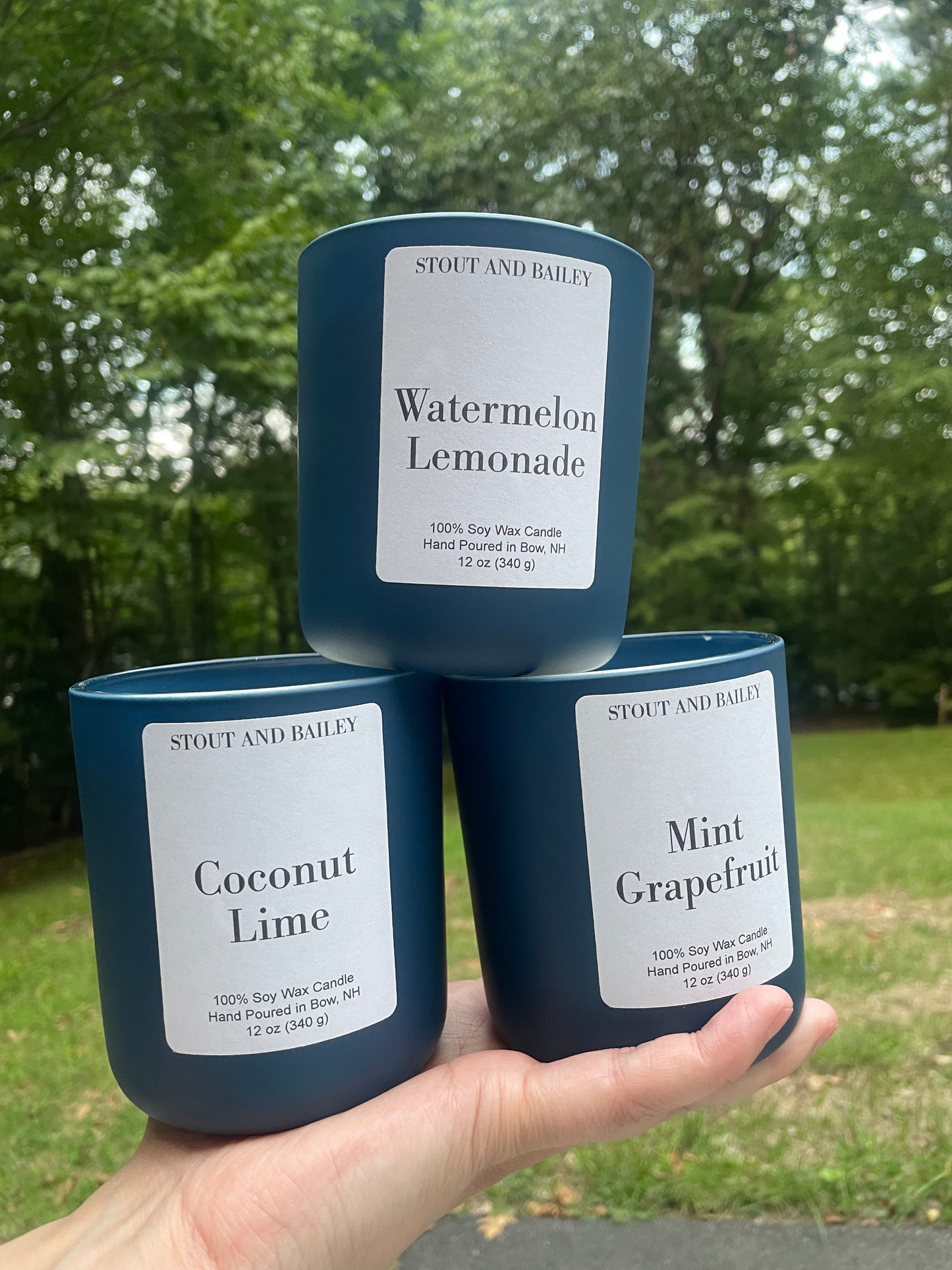 Watermelon Lemonade Crackling Wood Wick 12 oz Candle