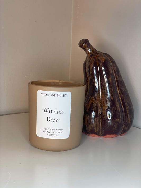 Witches Brew 7 oz Wood Wick Soy Candle