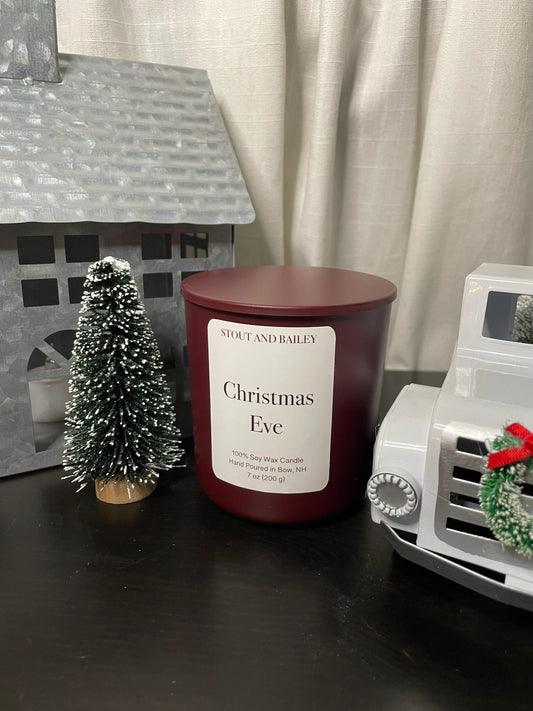 Christmas Eve 7 oz Wood Wick Soy Candle