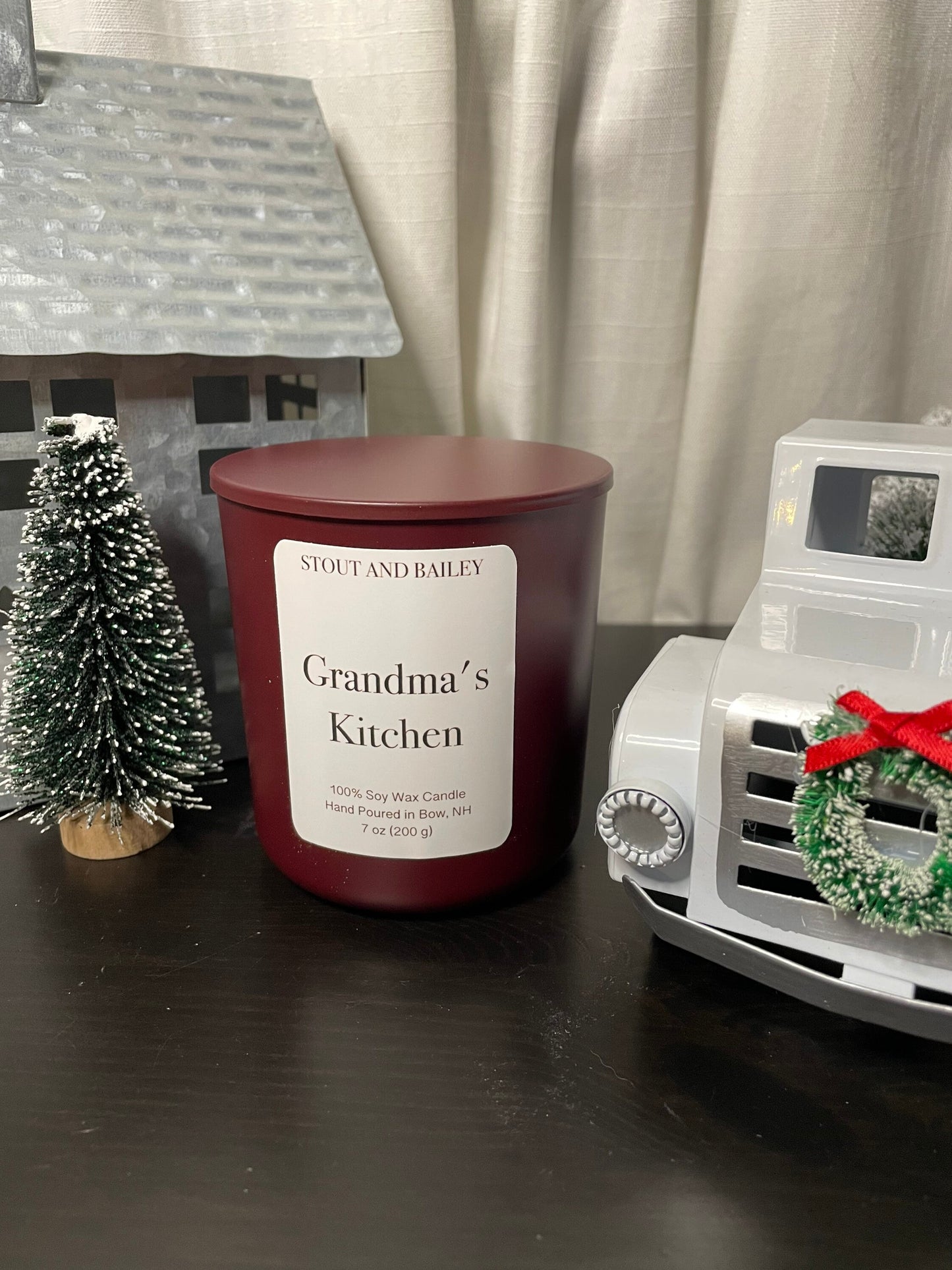 Grandma's Kitchen 7 oz Wood Wick Soy Candle