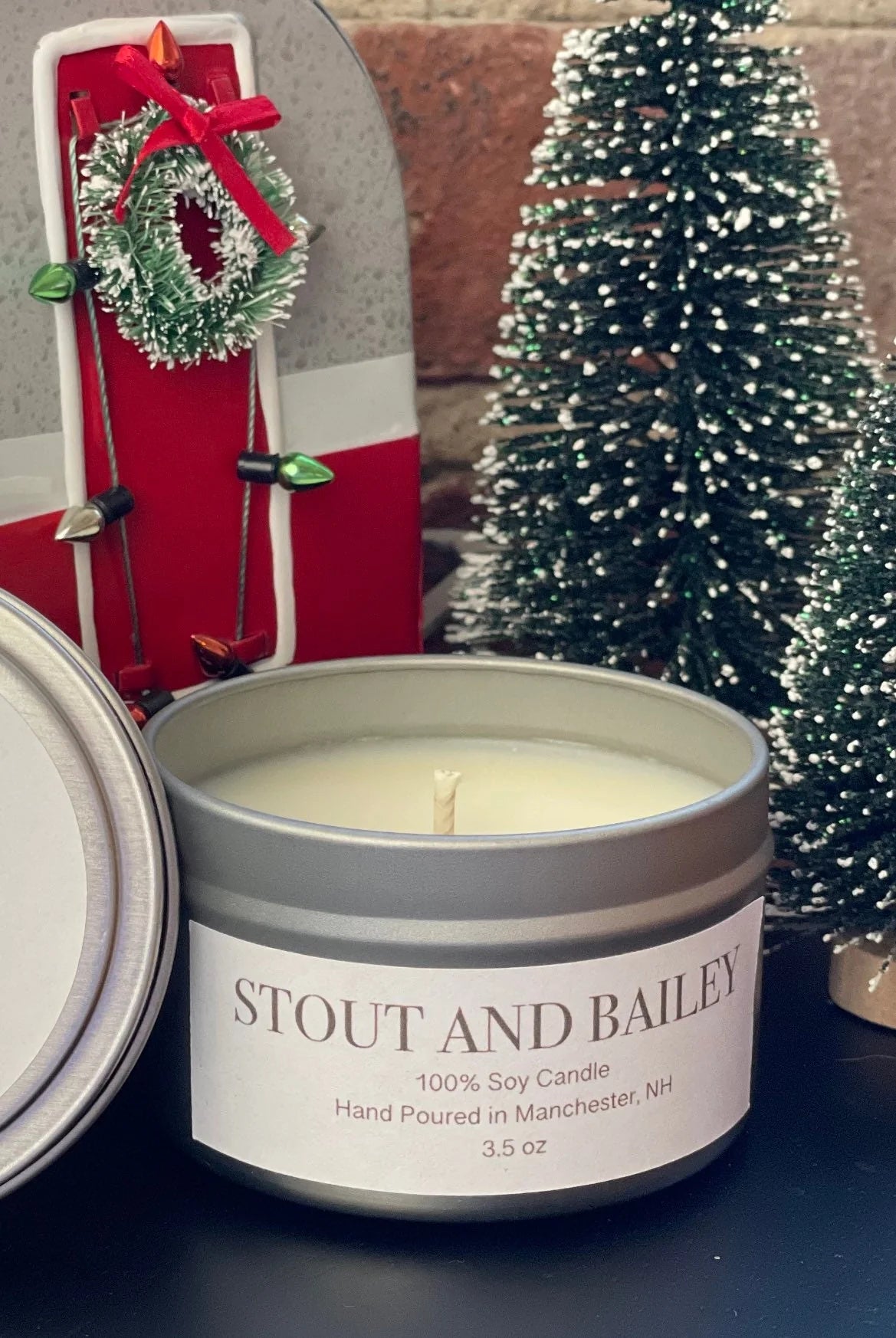 Mulled Wine 3.5 oz Soy Candle Tin