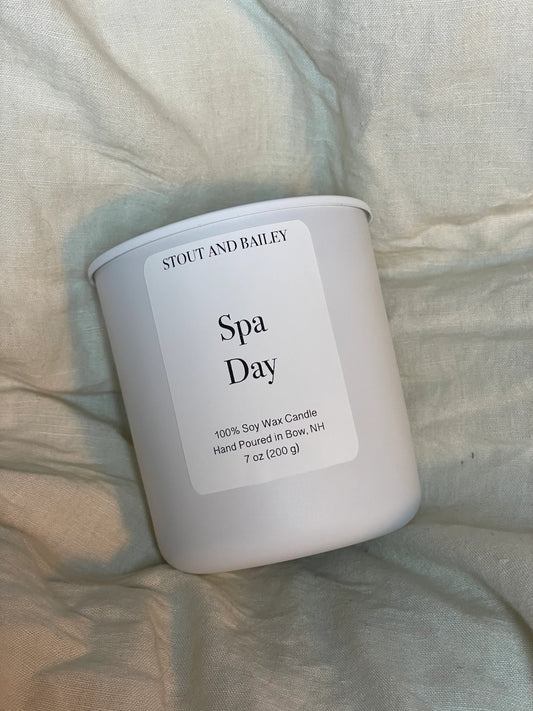 Spa Day Wood Wick Soy Candle 7 oz