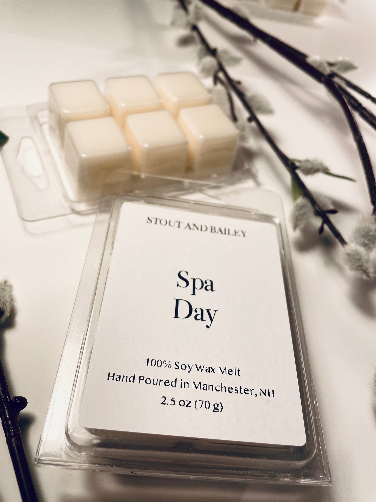 Spa Day Soy Wax Melt | Hand-poured Soy Wax Melt | Spring Wax Melt | 100% Soy Wax Melt