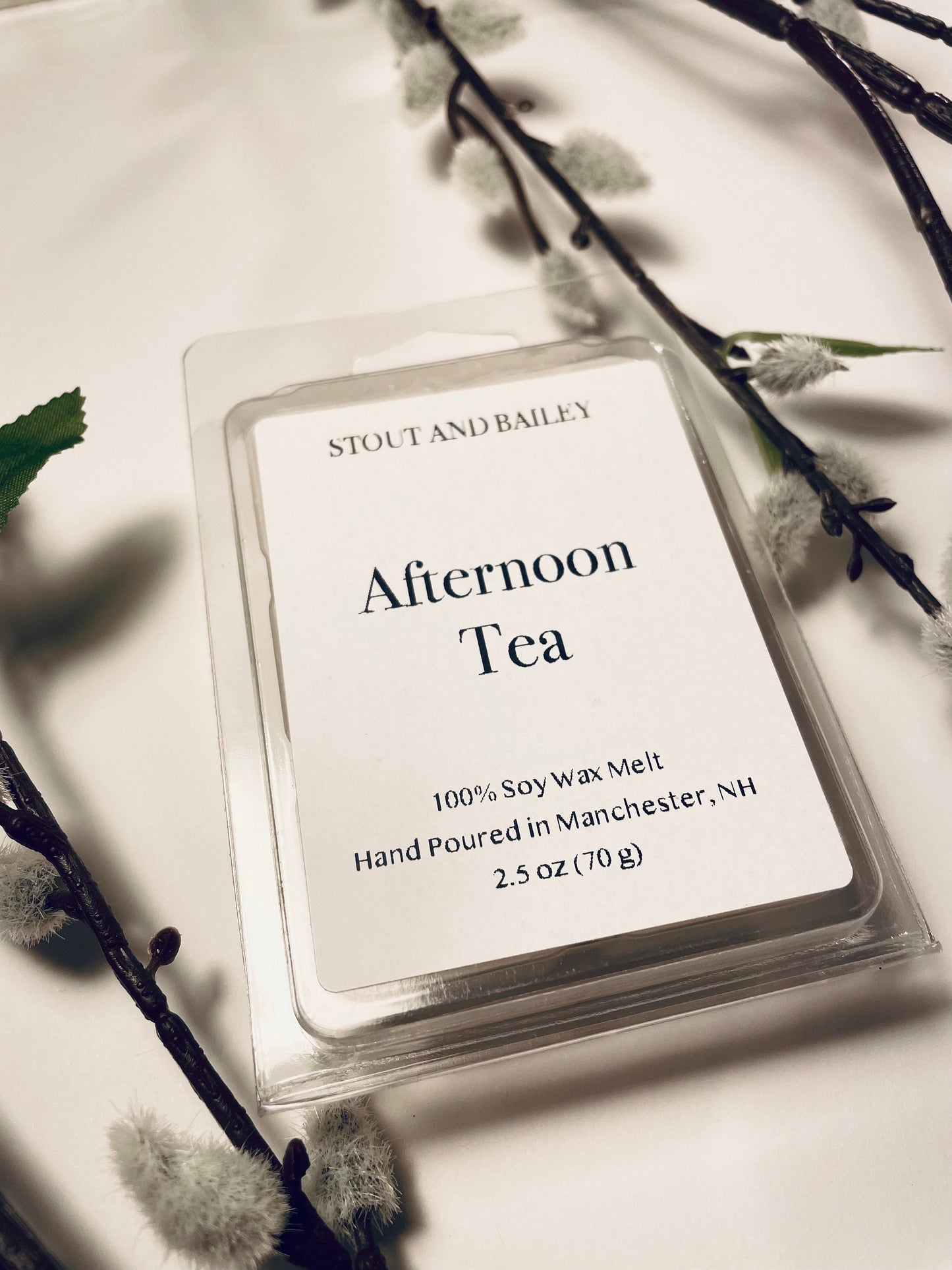 Afternoon Tea Soy Wax Melt | Hand-poured Soy Wax Melt | Spring Wax Melts | 100% Soy Wax Melts | 2.5 oz Wax Melt