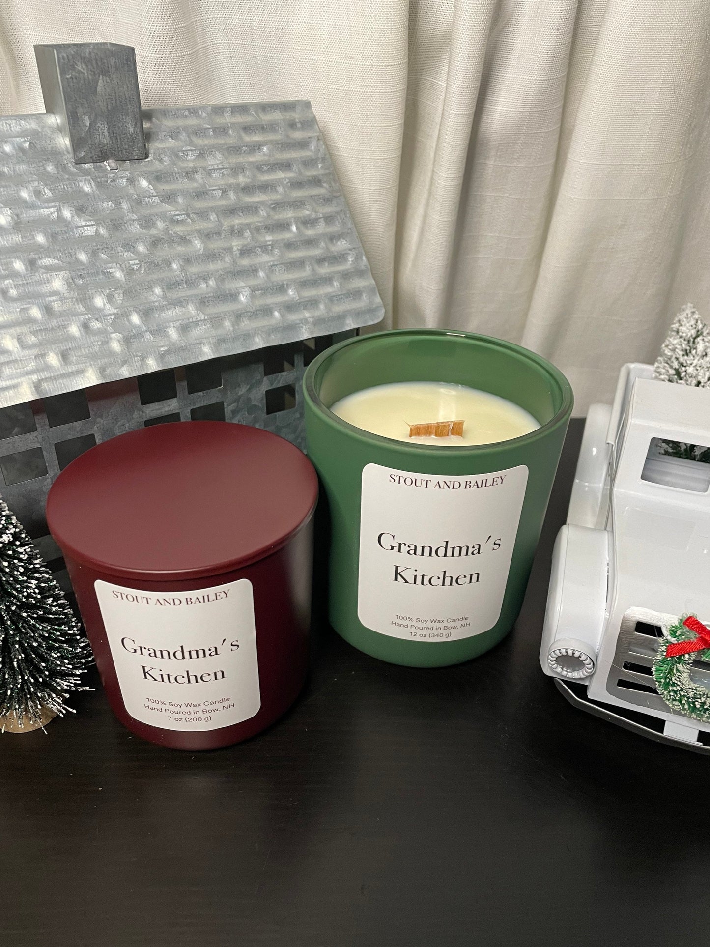 Grandma's Kitchen 7 oz Wood Wick Soy Candle