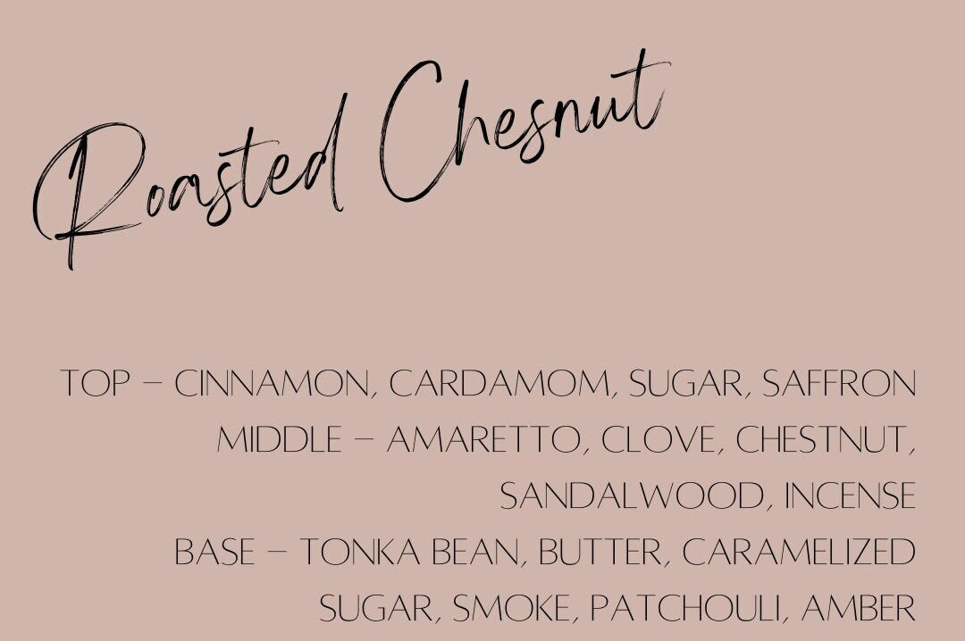 Roasted Chestnuts 3.5 oz Soy Candle